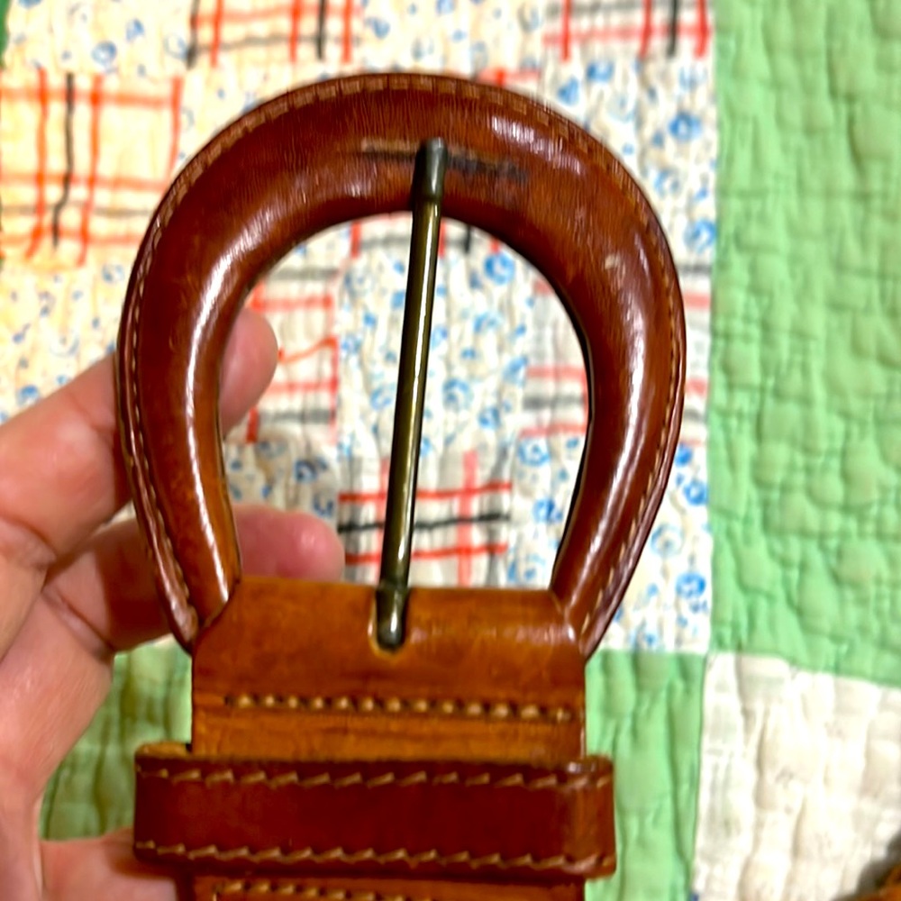 Genuine leather belt size small to medium
